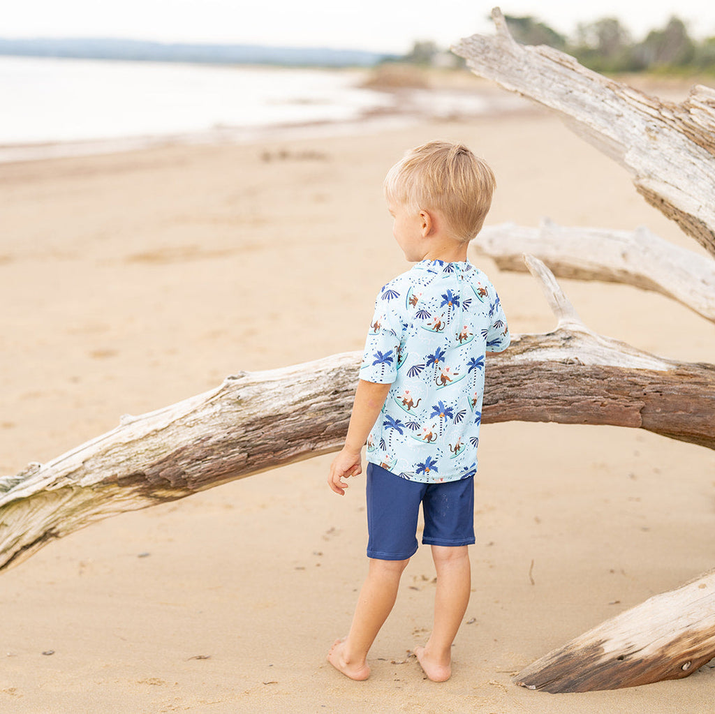 RILEY PRINT SS RASH TOP 3-7 YRS – Minihaha