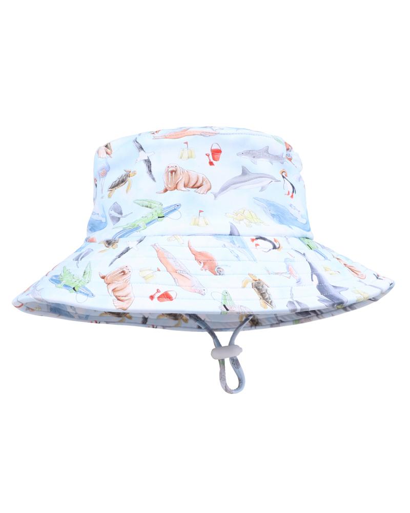 Marco Print Sunhat - Shop Marco Print Sunhat for Kids Now – Minihaha