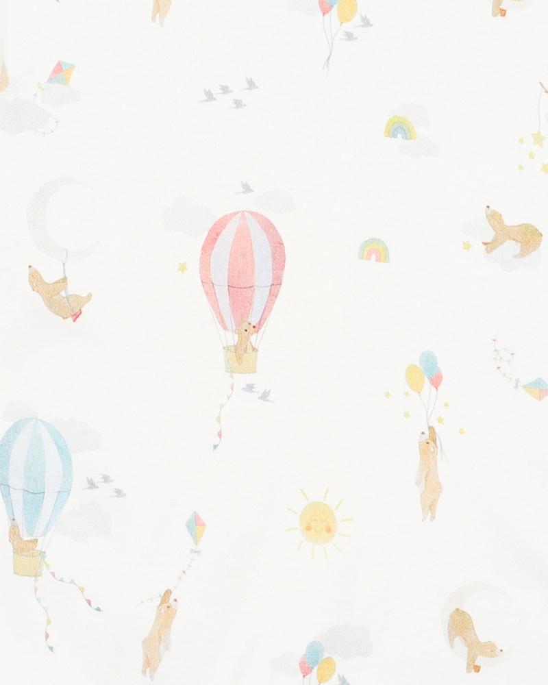 Morgan Print SS Zip Romper Morgan Print SS Zip Romper