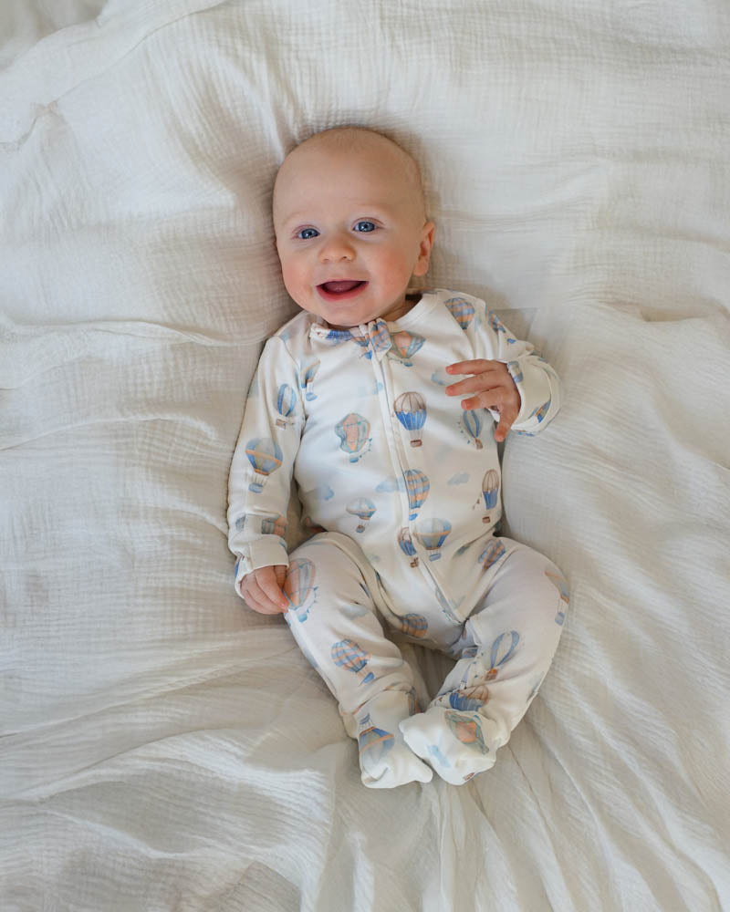 SKY HIGH ORGANIC LS ZIPSUIT – Minihaha
