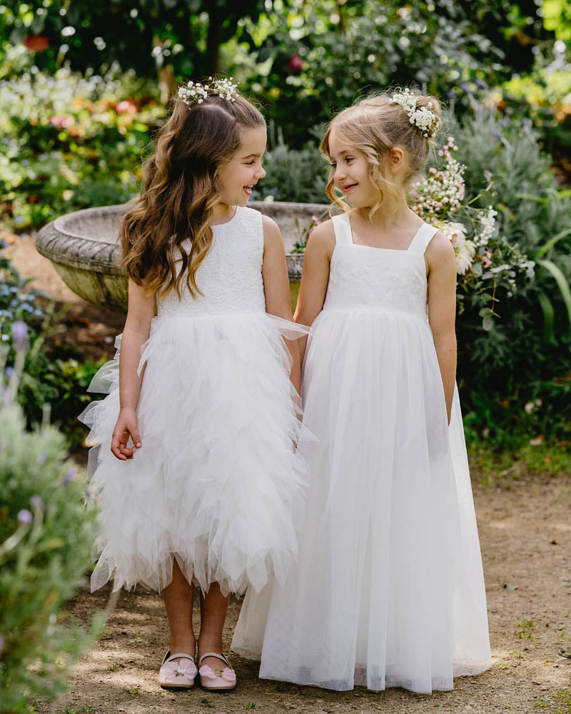 White tulle dress hotsell