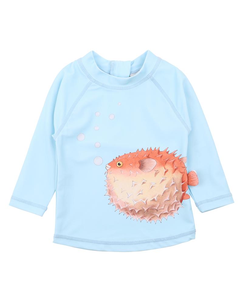 AIDEN 3D FISH RASH TOP – Minihaha