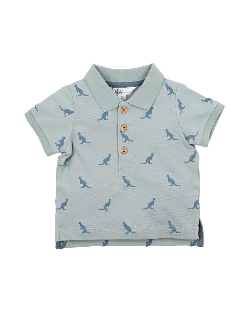 TOP Minihaha ATTICUS POLO KANGAROO EMBROIDERED –