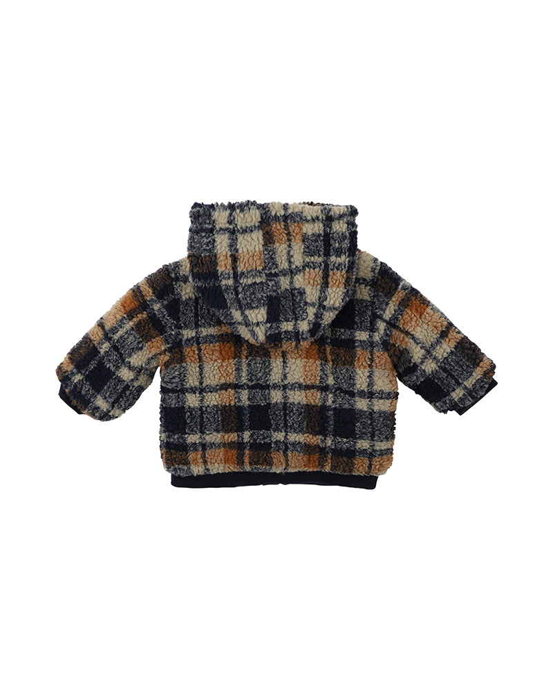 Baby blue sherpa best sale jacket